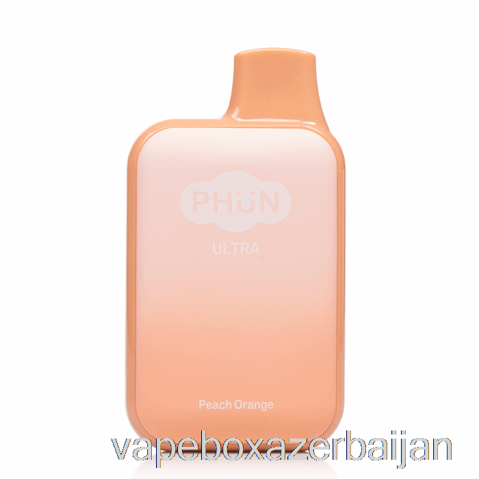 Vape Azerbaijan Phun Ultra 6000 Disposable Peach Orange
